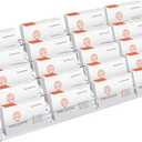 Geetery 20 Slots Acrylic Business Card Holder for Desk Multi Business Card Stand Vertical Clear Plastic Multiple Cards Display Stand Rack for Office Supplies Home School Brochure File Table Recipe