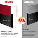 Premium Door Draft Stopper for Bottom of Door, 2" W x 78" L. Under Door Noise and Light and Bug Blocker, Under Door Sweep for Exterior & Interior Doors, Door Strip Ideal for Keeping Out Cold, Black