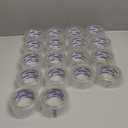 HERKKA Clear Packing Tape, 18 Rolls Heavy Duty Packaging Tape for Shipping Packaging Moving Sealing, Thicker Clear Packing Tape, 2 inches Wide, 65 Yards Per Roll, 1170 Total Yards