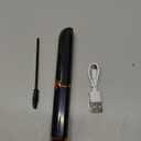 Heated Eyelash Curler  2in1 ClipType Design, 3 Temperature Modes, USB Rechargeable Electric Eyelash Curler, Natural Curling 24H LongLasting Curl, Gift for Women, Brown Black A1