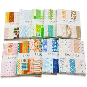 500 Sheets Vintage Scrapbook Paper Set Aesthetic Stationery Paper Supplies Decorative Paper for DIY Art Crafts Scrapbooking Journal Photo Album (1)