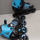 MammyGol Inline Skates for Adults Kids, Adjustable Aggressive Durable Roller Skates with Giant Wheels, High Performance Skates for Men Women Boys Girls, 8-11