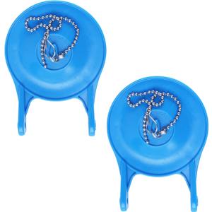 Toilet Flapper 3 Inch Compatible with Gerber 99-788, 2 Pack Blue Rubber Toilet Flush Valve Replacement Kit Fits Most Toilets High Performance Water Saving, Easy to Install