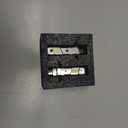 FRANXI H1 Bulbs, Super Bright Fog Light Bulbs, 6000k Cool White, 1:1 Mini Size Design, Plug and Play, Pack of 2