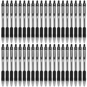 Zebra Z-Grip Retractable Ballpoint Pen 1.0mm Point Size Black Ink 40 Pack
