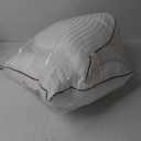 Throw Pillows Insert, 18'' x 18'' Set of 2, Decorative for Couch, Sofa or Bed with Premium Down Alternative Filled, White