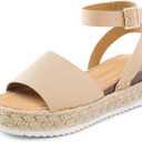 DREAM PAIRS Women's Platform Espadrilles Casual Ankle Strap Wedge Sandals Comfortable Dressy Summer Shoes (7)