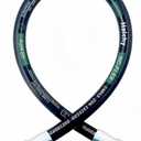 Haichy 26711-06-06-24-G-02Hydraulic Hose Swivel Assembly 3/8" Hydraulic Hose 24" Long with Female JIC X Female JIC