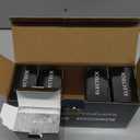 ELECTECK 5 Pack GFCI Outlets 15 Amp, Tamper Resistant (TR), Ultra Slim GFI Receptacles with LED Indicator, Ground Fault Circuit Interrupter, Decor Wallplate Included, ETL Listed, White