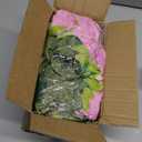 Teldrassil 4Pcs(26 FT) Artificial Rose Vine Fake Flower Garland Fake Silk Rose Hanging Vine for Wedding Party Background Arch Garden Background Decoration (Purplish Red)