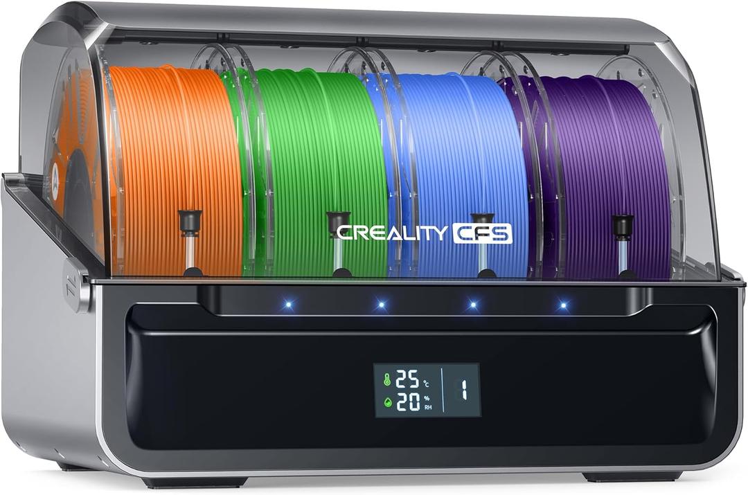 Creality CFS, Multicolor 3D Printer Filament System-Christmas Gifts, Auto Material Identification, Smart Switching/Relay, Compatible for K2 Plus/Hi Combo/K1 Series CFS Upgrade Kit