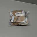 DcOaGt Dog Shoes Large Size Dogs,Mesh Breathable Dog Boots & Paw Protectors for Hot Pavement Summer Winter Snow, 360Anti-Slip Dog Booties with Reflective Strips for Hiking/Walking,Khaki 4PCS(Size 6)