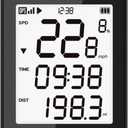 XOSS G Gen2 GPS Bike Computer Wireless, Bluetooth IPX7 Waterproof Cycling Computer, Rechargeable Bicycle Speedometer Odometer with 2.2 inch LCD Screen, 28 hrs Long Battery Life (XOSS APP Support)