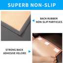 Non Slip Recliner Headrest Protector Washable Faux Leather Headrest Covers for Recliner Chair Waterproof Couch Head Rest Covers for Sofa,Furniture,Office Chair,Theater Seat (Dark Grey)