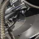 Filtered Shower Head with Handheld, High Pressure 9 Spray Setting Showerhead with Filters, Filter Hard Water with Hose, Remove Chlorine, Power Wash Clean Tub (Chrome & Black)