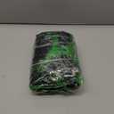 Christmas Tinsel Garland with Light Green Tips (Total 29.7FT) and 27 Red Bows, Festive Pine Garland for Staircase Fireplace Mantle Xmas Tree and Home Party Decor (9.9FT * 3PCS)