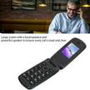 Tangxi 2G GSM Unlocked Flip Phone for Seniors, Dual SIM Big LED Unlocked Basic Cell Phone, with SOS, Flashlight, Speaker, for Kids (US Plug)