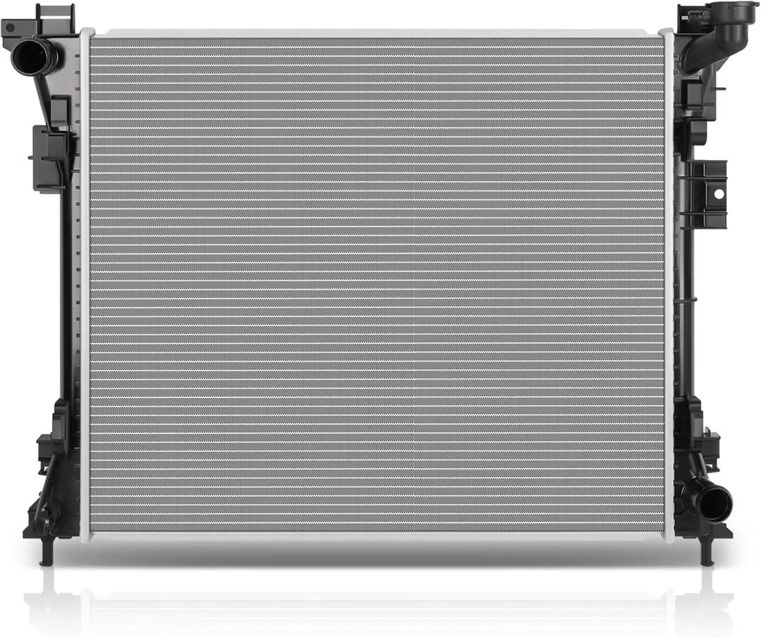 SCITOO Engine Cooling Radiator Assembly Compatible with Dodge Grand Caravan 2008-2020 & for Chrysler Town & Country 2008-2016 & for Ram C/V 2012-2015 & VW Routan 2009-2014 Replaces# 13062