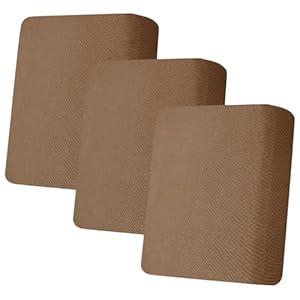 ZNSAYOTX Stretch Individual Cushion Covers Sofa Cushion Couch Seat Covers Slipcovers Soft Replacement Unique Pattern Furniture Protector with Elastic Bottom  3 Pc Cushion Cover