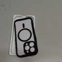 Miracase Magnetic for iPhone 16 Pro Case Full-Body Phone with Built-in Glass Screen Protector, [Compatible with MagSafe] Military Drop Proof 16 Pro Cover Bumper 6.3 inch, Black