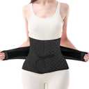 Trendyline Postpartum Belly Band Wrap: Abdominal Binder Post Surgery Postpartum Belly Wrap Post Partum Binder - C Section Recovery Support Belt Post Partum Girdle Stomach Hysterectomy Belly Band (XLarge)