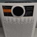 Air Purifiers for Home Large Room, Cover Up to 2400 Ft with True HEPA Filter, Smart Mode, PM2.5 Air Quality Display, 22dB Sleep Mode, Aromatherapy with 2X-Purification & 360Air Outlet, HAP603, White