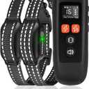 Shock Collar for Dogs 2 Dogs 3300FT Shock Collar IPX7 Electric Dog Collar Waterproof Dog Correction Collar Ecollars Beep Dog E Collar with Controller Sercurity Lock for All Breed