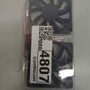 WINSINN DC 80mm Fan 24V 8015 Dual Ball Bearing Brushless Cooling 80mmx15mm 2PIN (Pack of 2Pcs)