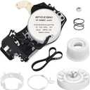 W10913953 49tyz-e120a1 Washer Shift Actuator W10721967 Washer Pulley Clutch W10006384 Drive Belt by Blutoget-Fit for Whirlpool Kenmore Maytag Washing Machines -Replaces W10597177 W10815026 W11481722