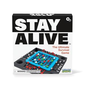Stay Alive Board Game - Family Game Night, Strategic Game Play, Retro Board Games, The Ultimate Survival, Multi-Player, for Kids, Ages 8+