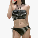 Suit Summer Cute Teen Girls Beach Swimsuit 2 Piece Y2k Bikini Sets Women Sexy 2000s Bathing, Size Large