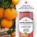 Sanpellegrino Zero Grams Added Sugar Pomegranate & Orange Italian Sparkling Drink, 24 Pack Of 11.15 Fl Oz Cans, Sanpellegrino Italian Sparkling Drinks, Low-Calorie Fruit Juice Beverages (EXP 02/01/27)