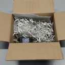 200 FT 500 LED Christmas Lights Outdoor Fairy Lights Plug In Extra Long String Lights Clear Wire Waterproof 8 Modes Timer for Outside House Tree Garden Yard Wedding Party Decorations-Warm White