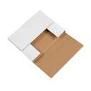 BOX USA Mailer Boxes Medium 10 1/4"L x 8 1/4"W x 1 1/4"H 50-Pack - Corrugated Cardboard Box for Shipping, Moving, Mailing, Packing, Packaging and Storage