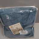 H.VERSAILTEX Velvet Stretch Recliner Couch Covers 4-Pieces Style Recliner Chair Covers Recliner Cover for Reclining Chair Slipcovers Feature Non Slip Form Fitted Thick Soft Washable, Peacock Blue