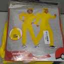 Pikachu Costume for Kids, Official Pokemon Costume Hooded Jumpsuit (Large (10-12))