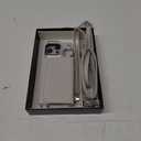 MAGEASY Designed for iPhone 16 Pro Wallet Case 6.3" - Detachable Wallet Case with Crossbody Strap, 16ft Ultimate Drop Protection, [The Only Phone Case with Purse Compatible with MagSafe] | Pouch M (Starlight)