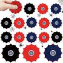 YHJIG 24pcs Party Favors Web Fidget Spinners Bulk, Mini Fidget Toys for Kids Birthday Gifts School Prizes Carnival Goody Bag Stuffers Goodie Bag Stuffers Birthday Party Favors