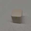 Oirlv Elegant White Ring Box Leather Engagement Ring Box Jewelry Gift Box for Wedding Proposal Velvet Interior Ring Case