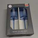 Glasses Set of 2-Birthday/Father's Day Gifts,14oz Unbreakable Unique Glass Ideal Gift