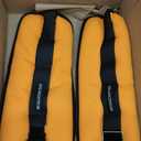 Fitvids Fully Adjustable Ankle Wrist Arm Leg Weights, 1-20LBS, Multiple Options, Orange