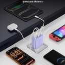 60W USB C Charger Block for iPhone 17 16 15,EIZLXQ 2-Pack USB C Wall Charger with Total 60W Max Output,10FT USB C Cable,Fast Charging Blocks for iPhone 17/16/15 Series,Galaxy,Pixel,iPad-Lavender