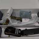 TEEHO Keyless Entry Door Lock Deadbolt with Handle Set, Electronic Digital Smart Locks Set for Front Door with 2 Keys, Easy to Install Keypad Deadbolt, Auto Lock - Oil-Rubbed Bronze