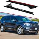 Windshield A-Pillar Molding Trim Kit Left Driver Right Passenger Side Compatible for Ford Explorer 2011-2019 Replaces 926-450 926-451 4 Pcs