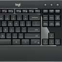 Logitech MK540 Full Size Advanced Wireless Keyboard and Mouse Combo
Full size quiet keyboard with number pad & integrated palm rest, full size ambidextrous mouse, includes USB-A Nano Receiver