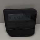 SUNNY BIRD 12L Large Insulated Lunch Bag, Leakproof and Foldable Lunch Cooler Box for Women Adult and Men, Fits 18 Cans (Black 01)