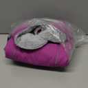 Lelepet Warm Dog Winter Coats for Large Dogs Waterproof Dog Jacket Reflective Pet Fleece Vest Windproof Cold Weather Coats with Adjustable Buckle & Leash Hole, Purple, XL