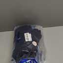 maamgic Mens Sweat Shorts 7" Above Knee Workout Gym Shorts Lounge Shorts with Zipper Pockets (Medium, Dark Blue)