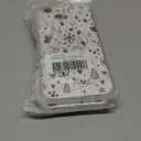 ZTOFERA Christmas Phone Case for iPhone 13 6.1 inch,Clear Cute Merry Christmas Pattern Phone Case Gifts Transparent Hard PC +TPU Bumper Shockproof Protective Cover-Christmas Coffee Pack of 3