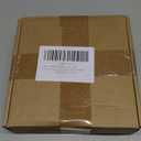 Moquin 12 Pack Noiseless Rounded Door Hinges, 3.5 x 3.5 Inch Door Hinges Hardware with 5/8" Radius Corners and Removable Pin, Satin Nickel 3 1/2 Folding Flat Iron Interior Door Hinges